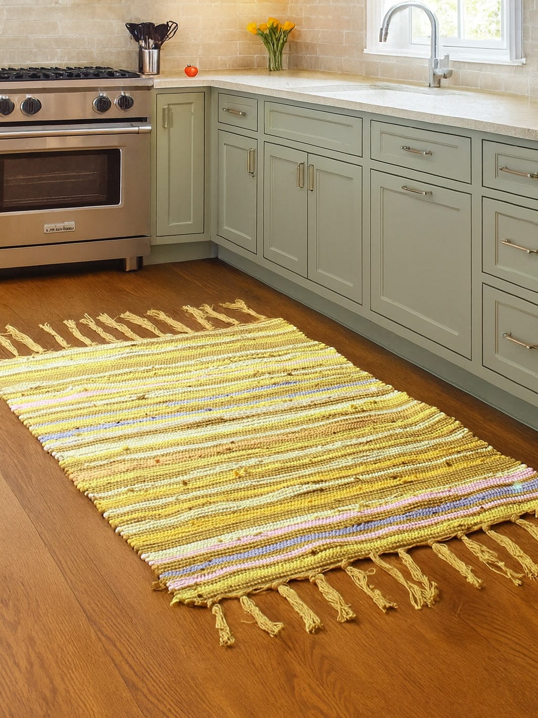 Tapis jaune