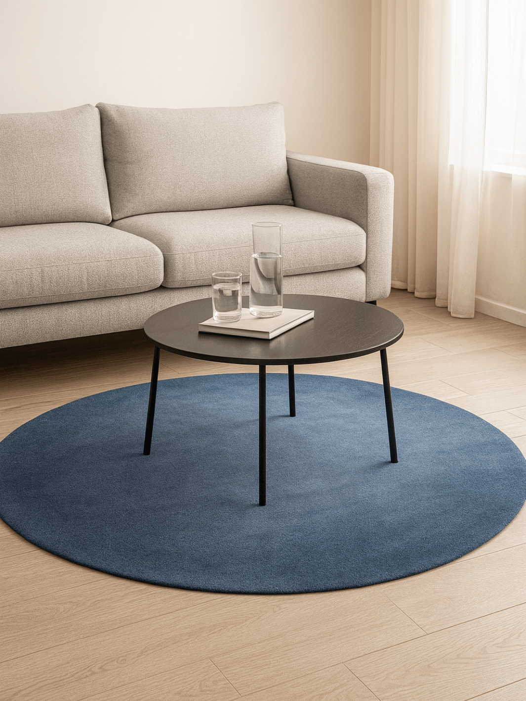 Tapis rond