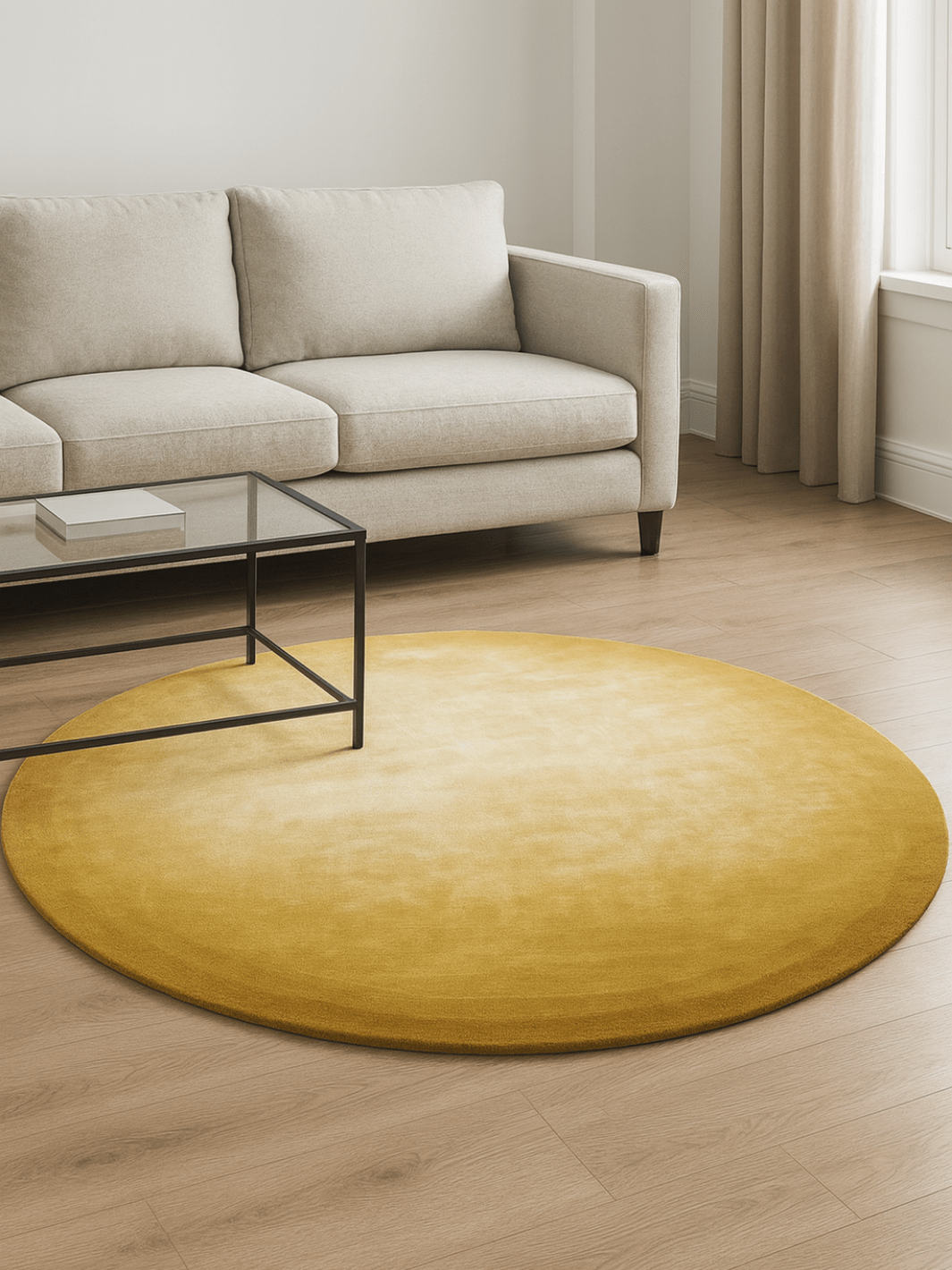 Tapis rond
