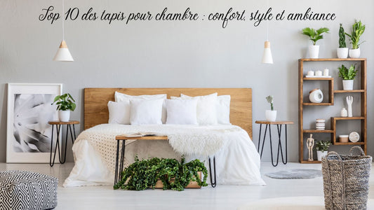 Top 10 des tapis pour chambre : confort, style et ambiance