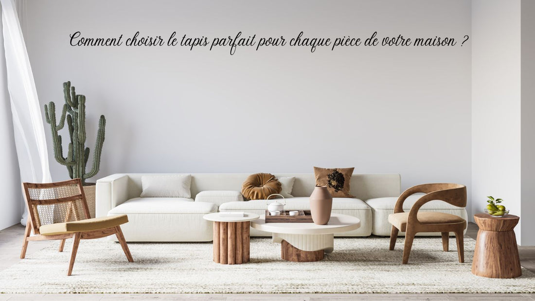 Comment choisir le tapis parfait pour chaque pièce de votre maison ?