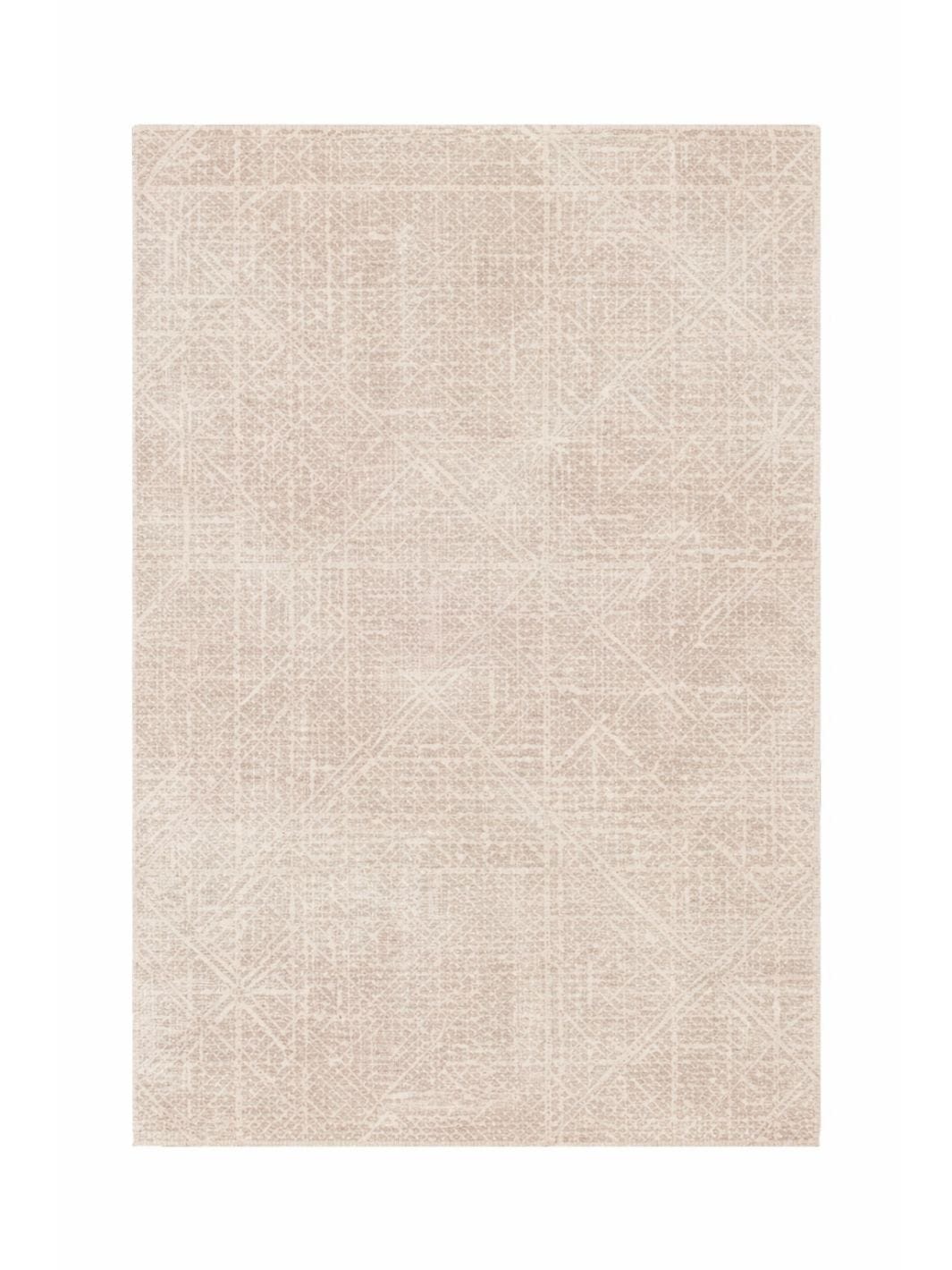 Tapis contemporain beige