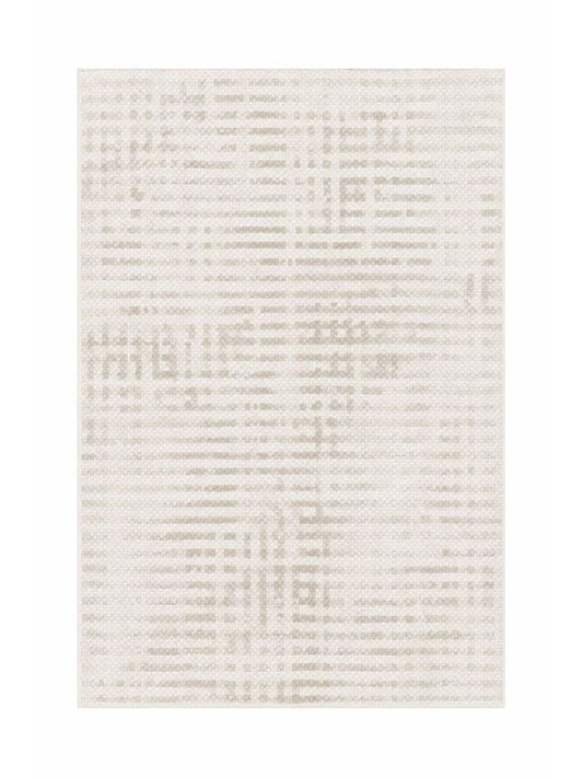 Tapis contemporain beige