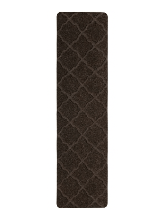 Tapis d'escalier Marron / 76x20cm