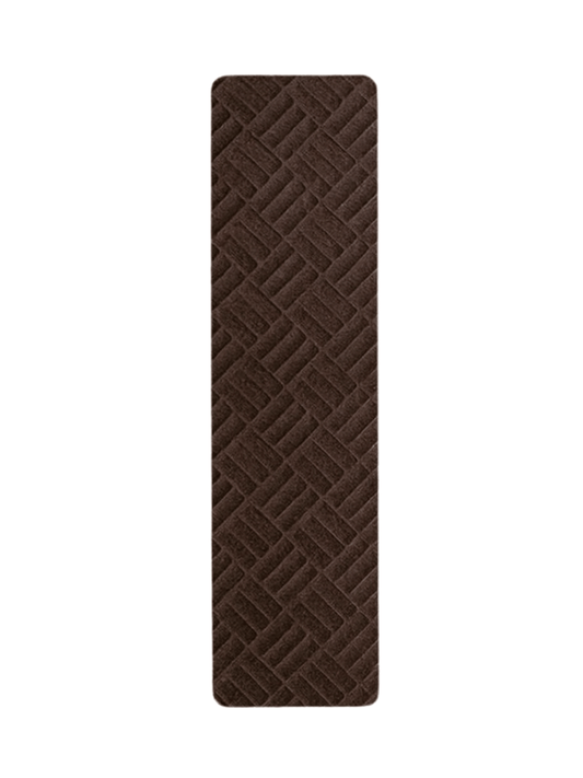 Tapis d'escalier Marron / 76x20cm