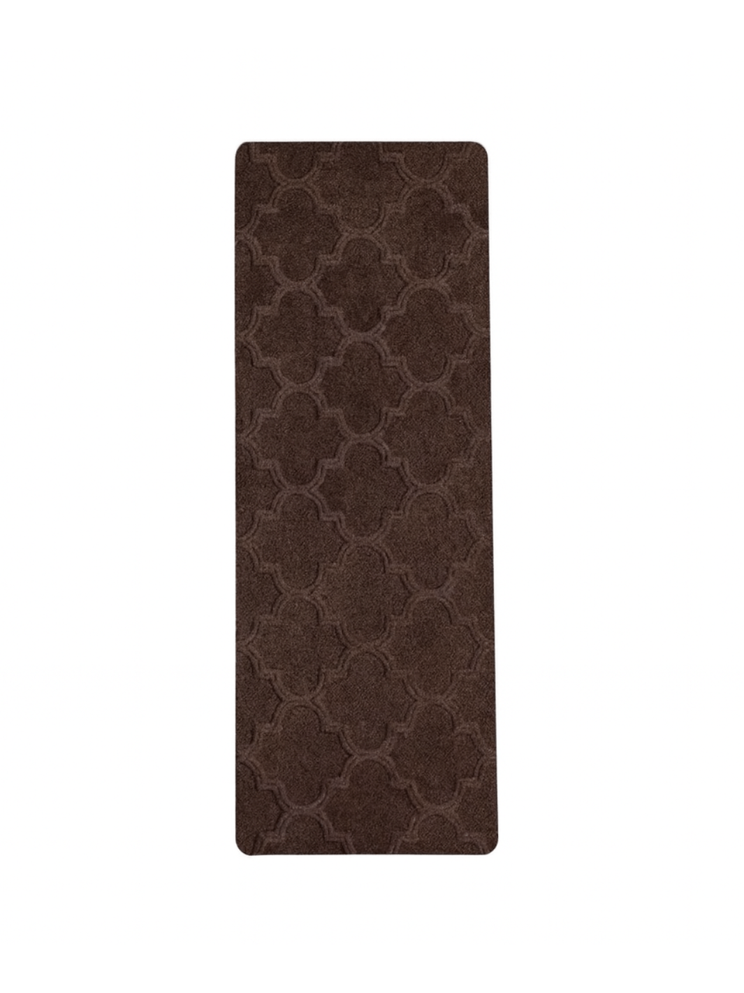 Tapis d'escalier Marron / 76x20cm