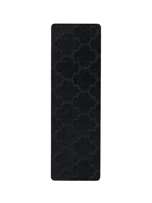 Tapis d'escalier Noir / 76x20cm