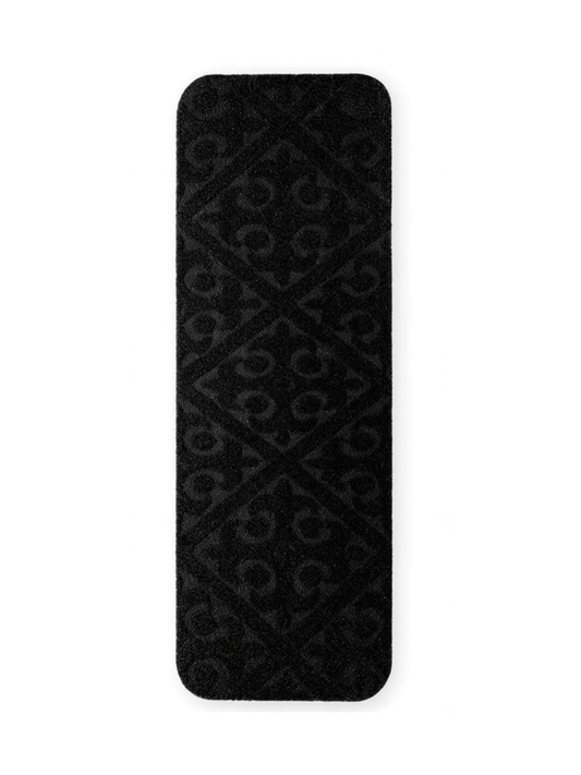 Tapis d'escalier Noir / 76x20cm