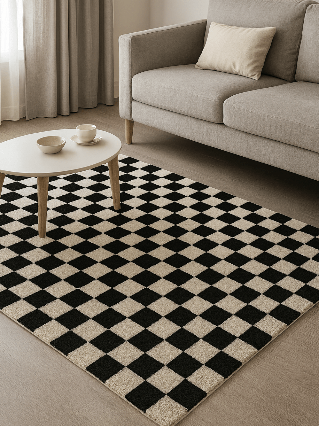 Tapis damier
