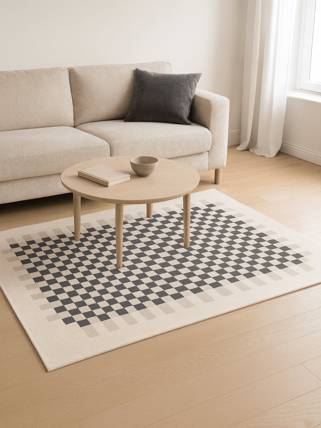 Tapis damier