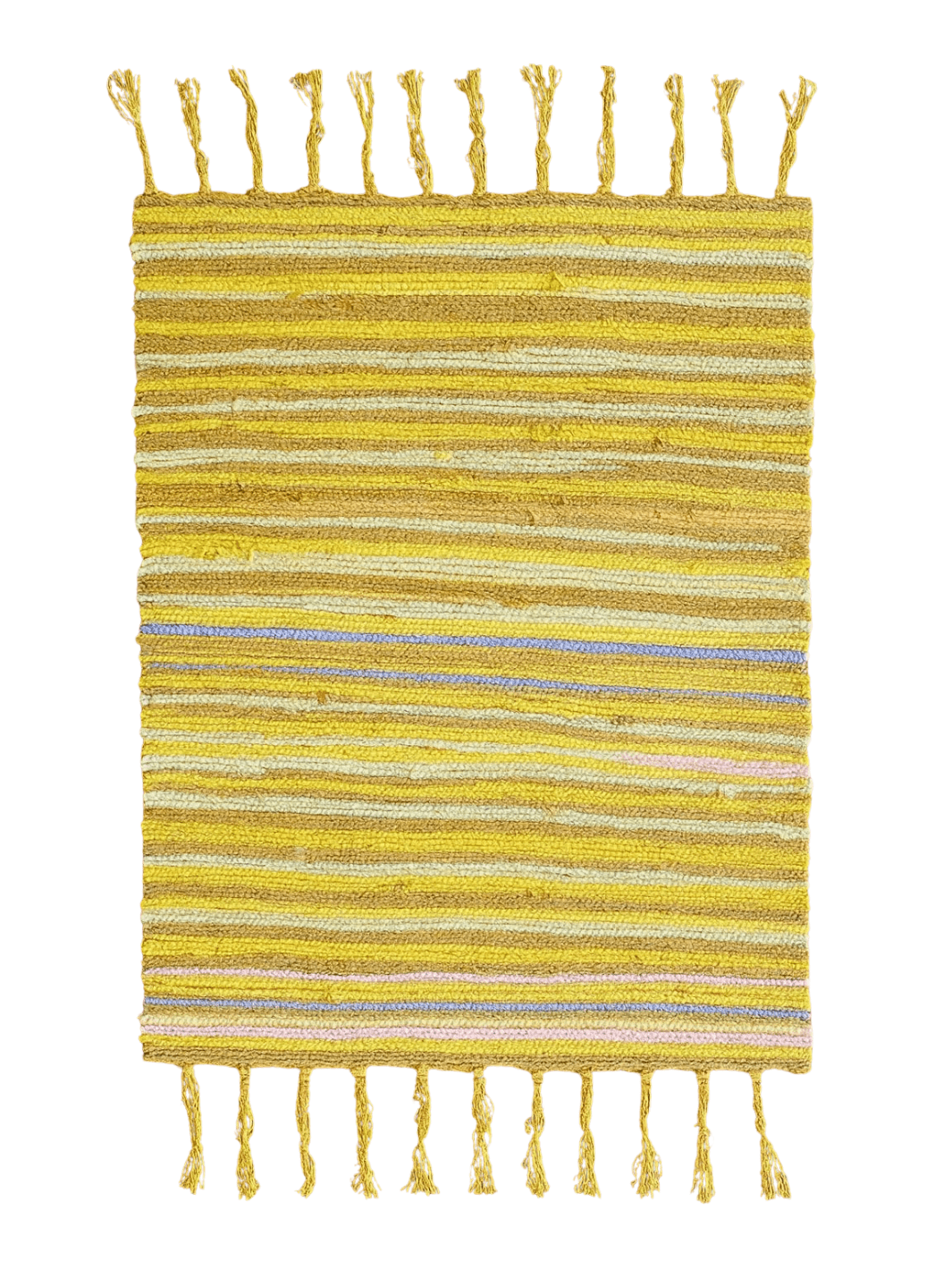 Tapis jaune Jaune / 50x80cm