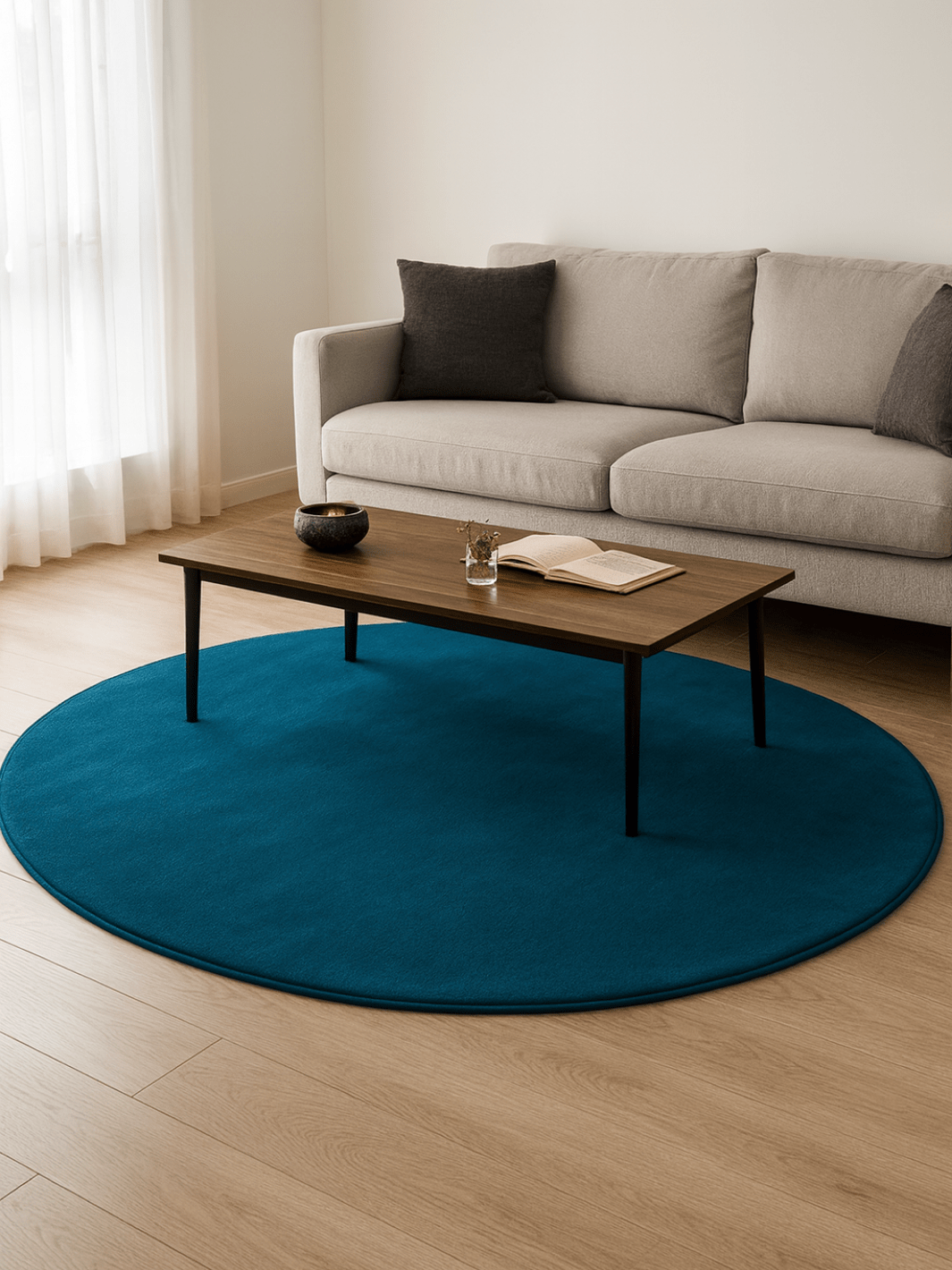 Tapis rond