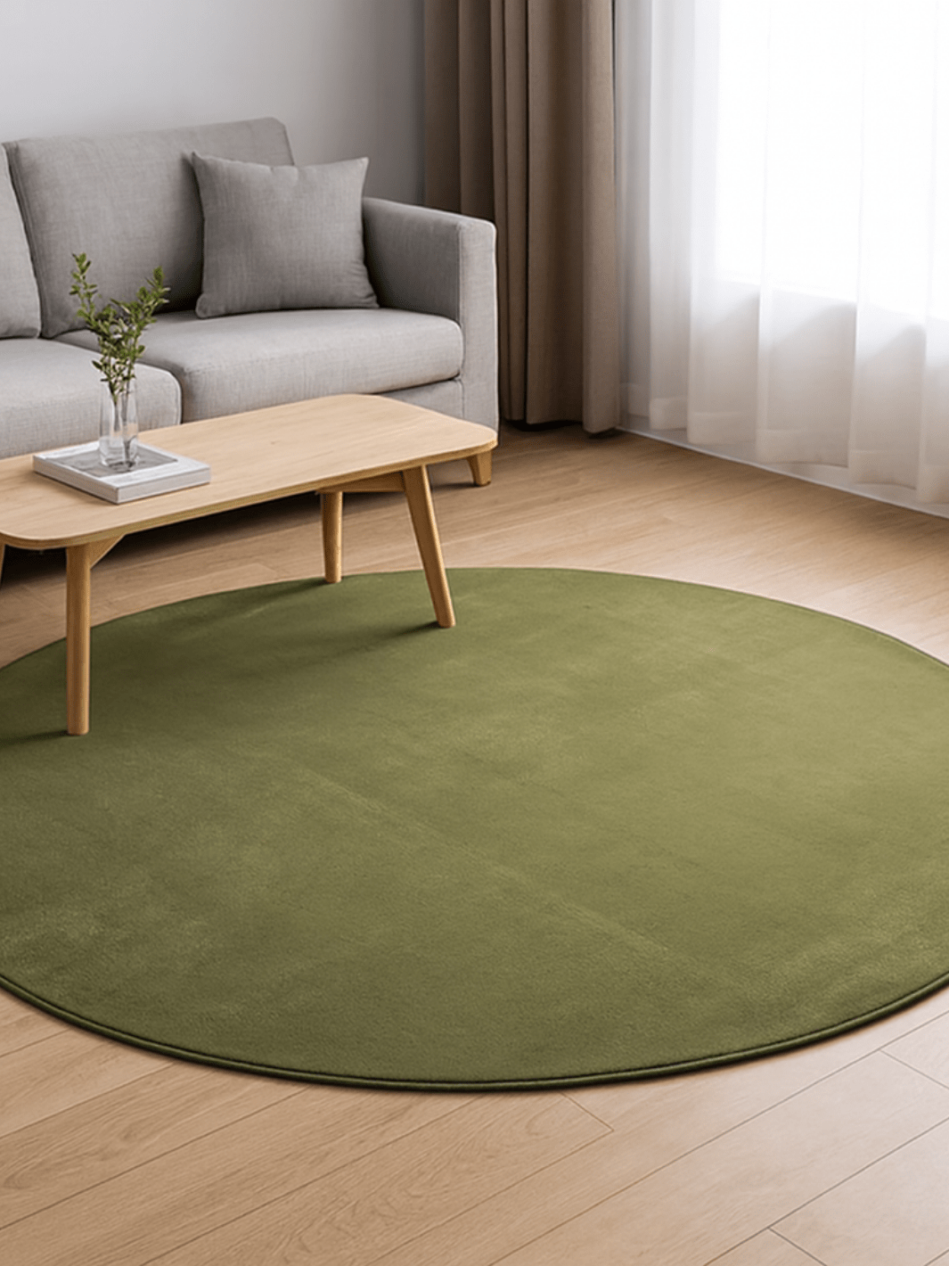 Tapis rond