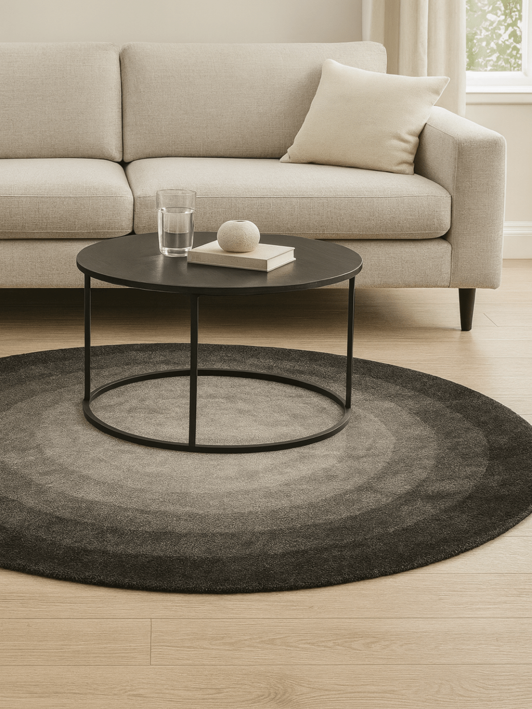 Tapis rond