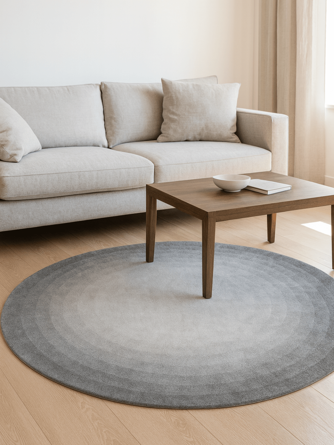 Tapis rond